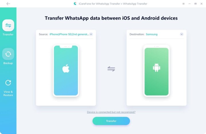Tenorshare iCareFone for WhatsApp Transfer