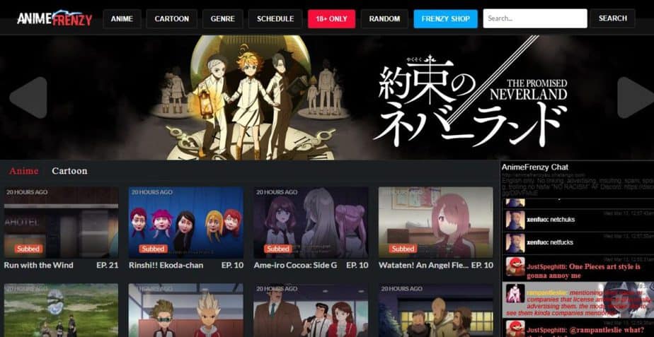 Is AnimeFrenzy Down? 14 Best Sites Like AnimeFrenzy - SevenTech