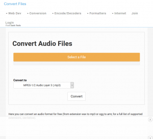 Audio Converter Online