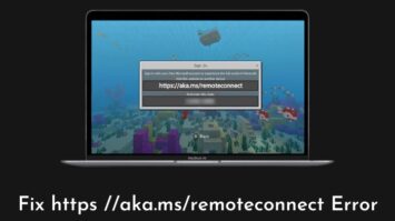 Minecraft Aka.ms/remoteconnect