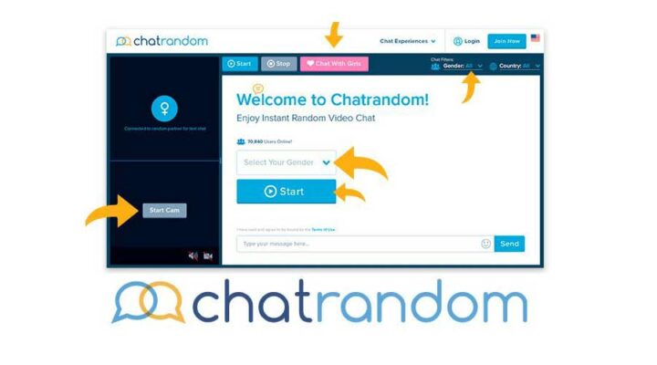 Chatroulette alternative • random chat