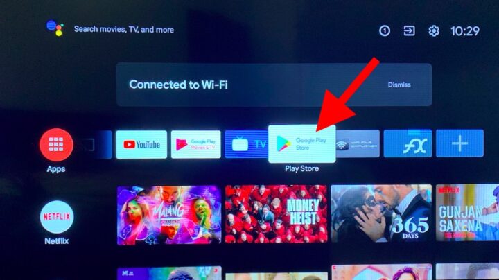 Send files from Android TV to iPhone