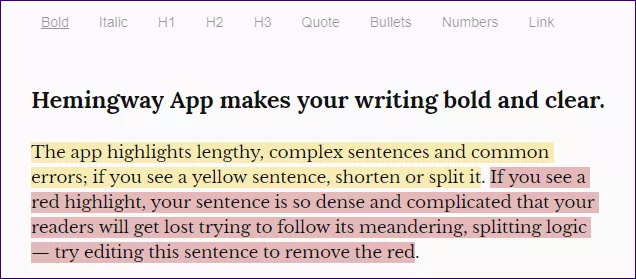 Writing Editor App