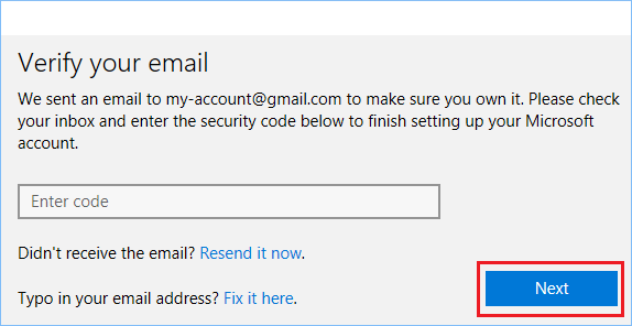 Create Microsoft Account Using Gmail
