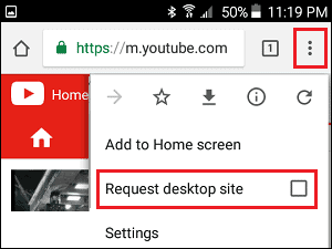 Loop YouTube Videos on Android