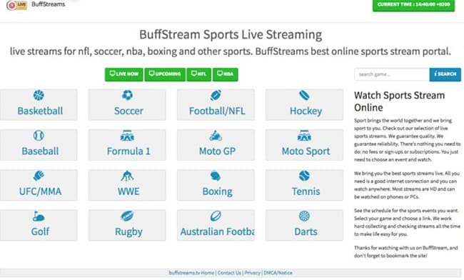 Stream2watch Alternatives - 31 Free Sports Streaming Sites - SevenTech