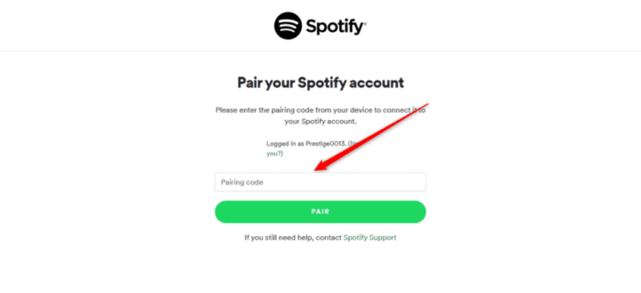 Spotify.com Pair