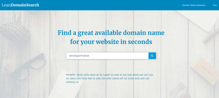 Domain Name Search Tools