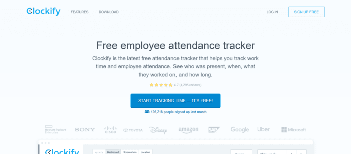 Employee Attendance Trackers