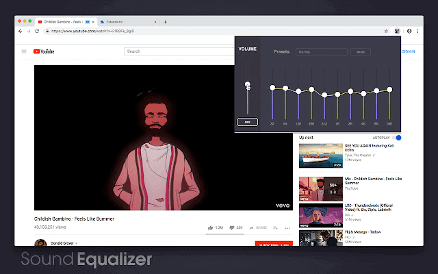Equalizer Extensions Chrome