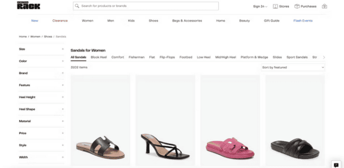 Websites To Shop For Shoes